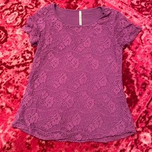 Leo & Nicole lace shirt